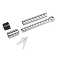 Draw-Tite Hitch Lock Pin, Barbell, 5/8-Inch, Square Key, Silver