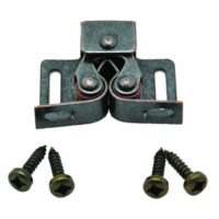 AP Products Access Door Latch, Double Roller, Black