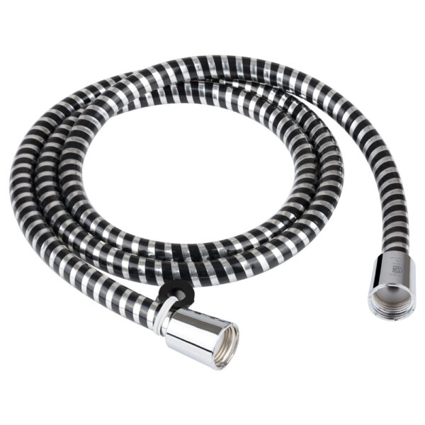 Dura Faucet 60 Inch Shower Head Hose, Silver Vinyl with Connector