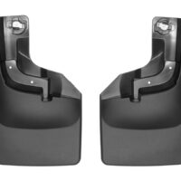 WeatherTech Mud Flap Set, Laser-Measured, Black Matte