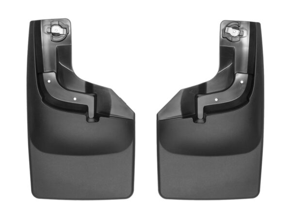 WeatherTech Mud Flap Set, Laser-Measured, Black Matte