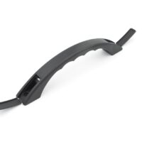 B&B Molders Exterior Grab Bar, Curved, Black, 9-7/8 Inch