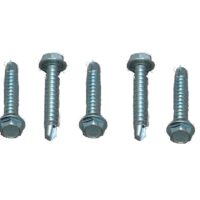 AP Products Self-Drilling Screw Number 8, 1 Inch, Hex Washer Head, Pack of 100