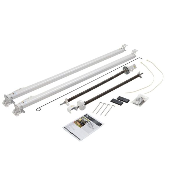 Lippert Solera Classic Awning Arms, 63 to 68 Inch, Manual, White