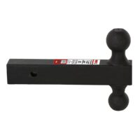 Husky Towing Dual Ball Mount, 2 inch Receiver, 5000 lbs
