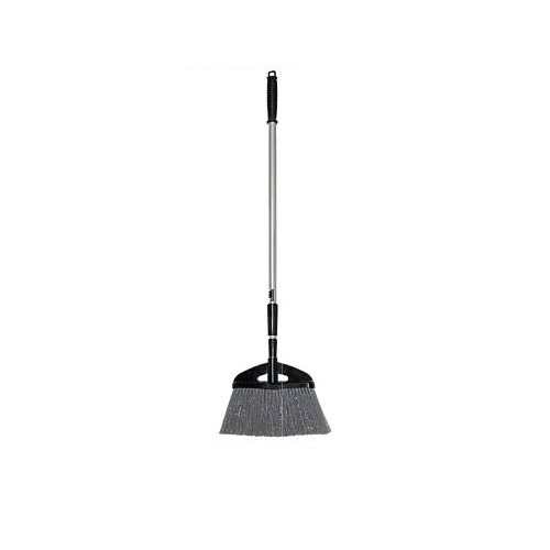 Carrand Expandable Outdoor Broom, 51 Inch Extended, Steel Handle