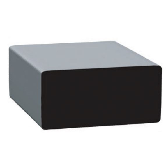 Clean Seal Door & Window Channel Bar Seal, Black, 1/2" x 3/16", 50 Feet
