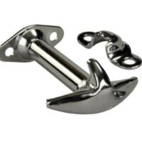 JR Products Stainless Steel Hood Latch with Mounting Bracket