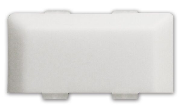 Specialty Recreation Porch Light Lens, White Polypropylene, Snap-On