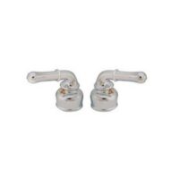 Empire Faucets Teapot Handle, Nickel Plated Silver, Set of 2