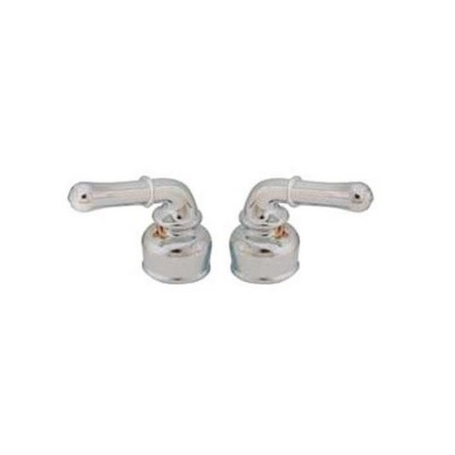 Empire Faucets Teapot Handle, Nickel Plated Silver, Set of 2