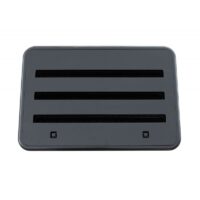 Norcold, Refrigerator Air Intake Vent, 21.5 x 13.75 in, Black