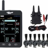 Minder Research TireMinder A1 AS TPMS, 6 Flow-Through Sensors, 5.5 Inch Display