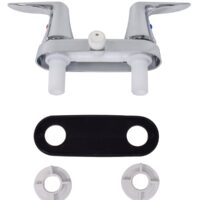 Phoenix Products Shower Control Valve with Shower Head, Chrome Plated, Silver