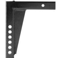 Fastway Weight Distribution Hitch Shank, 12", 12" Rise, Black