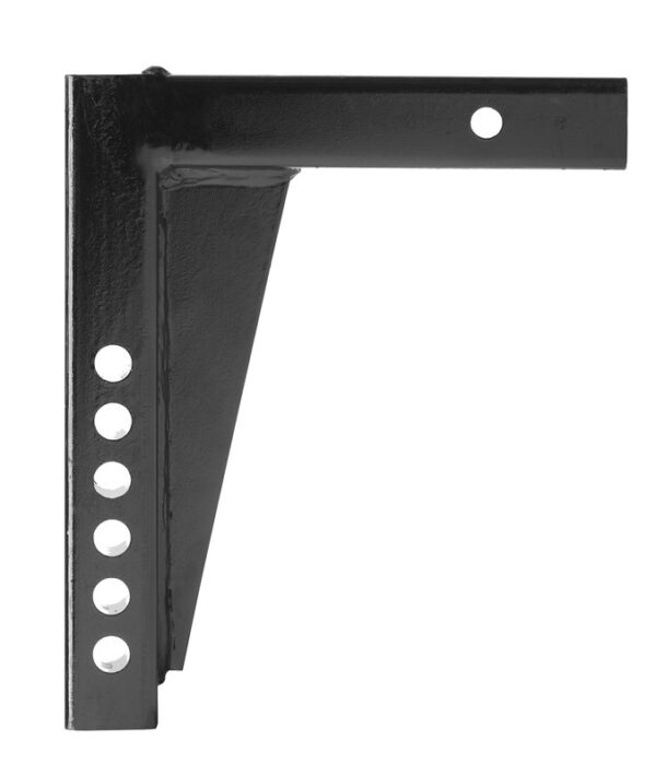 Fastway Weight Distribution Hitch Shank, 12", 12" Rise, Black