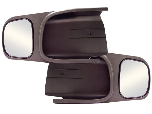 CIPA Exterior Towing Mirror Add-On, 4-1/4 x 5-1/2 in, Set of 2, Black