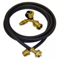 Marshall Excelsior Tee Propane Adapter Fitting, 1-inch-20 with Excess-Flow Valve