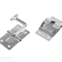 RV Designer 90-Degree Self-Closing Entry Door Holder, 3 Inch