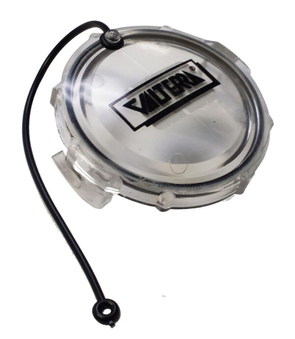 Valterra Sewer Cap, 3-Inch Bayonet, Clear