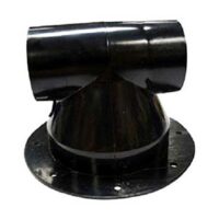 Chafee Engineering Sewer Vent Cap, 3-3/4 inch, Black