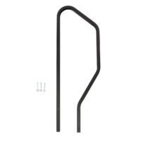 MORryde Entry Step Hand Rail, 38 inch, Aluminum, Black