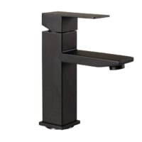 Lippert Flow Max Bathroom Faucet, Single Handle, Black, 2.2 GPM