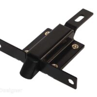 RV Designer Access Door Latch, Fleetwood, Black