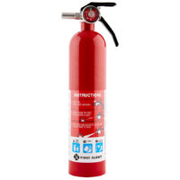 BRK First Alert Fire Extinguisher, 2.5 Pound, UL Rated 10-B:C, Red