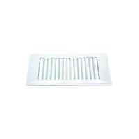 AP Products 8" x 4" Floor Register, White