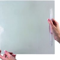 JR Products Screen Door Slider, 12 in, Clear