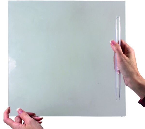 JR Products Screen Door Slider, 12 in, Clear