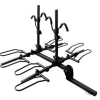 Stromberg Carlson 4-Bike Receiver Hitch Carrier, 160 lb Capacity, Black