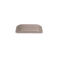 LaSalle Bristol Porch Light Lens, Clear, Rectangular, Snap-On