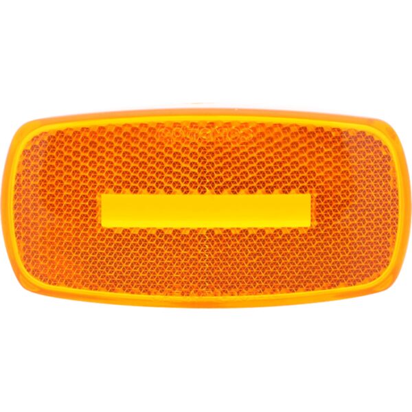 Optronics Rectangular Amber Acrylic Side Marker Lens