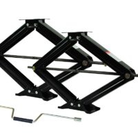 Ultra-Fab Camper Stabilizer Jack, Set of 2, Black