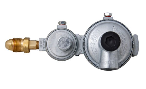 Marshall Excelsior Two-Stage Propane Regulator, Horizontal, 175,000 BTU, RV Approved