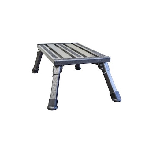 Safety Step Step Stool, 19" x 11" x 2.5", 500 lb Capacity, Granite