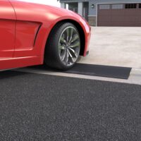 Smart Solutions Rubber Curb Ramp, 4 ft. x 20 in. x 3/8 in.
