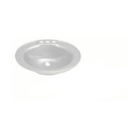 Lippert Better Bath ABS Kitchen Sink 13 x 15 Inches, Parchment