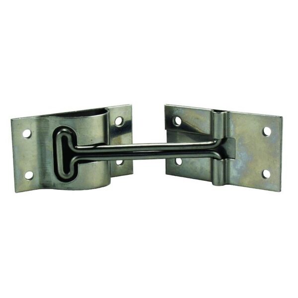 JR Products T-Style Door Catch, 6 Inch, Silver