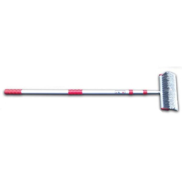 Adjust-A-Brush RV Car Wash Brush, 10 in Wide Head, Gray