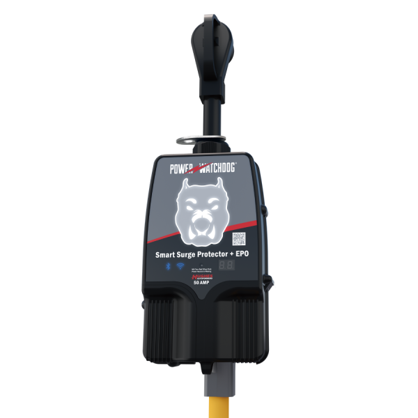 Hughes Power Watchdog 50A RV Surge Protector, Portable, Auto-Reconnect, Bluetooth/WiFi