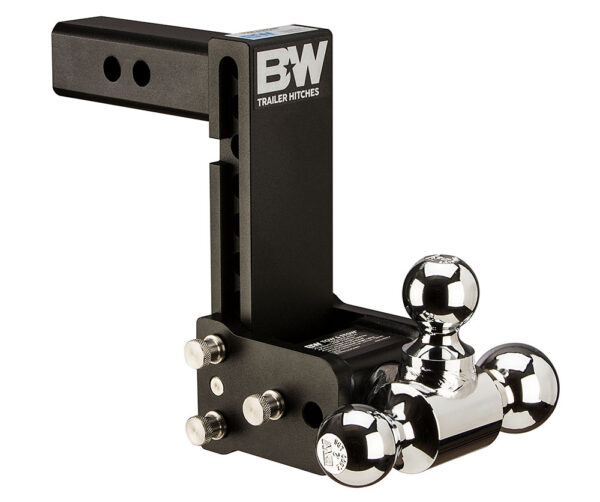 B&W Trailer Hitches Ball Mount, 2" Receiver, 10,000 lb, Triple, 7" Drop