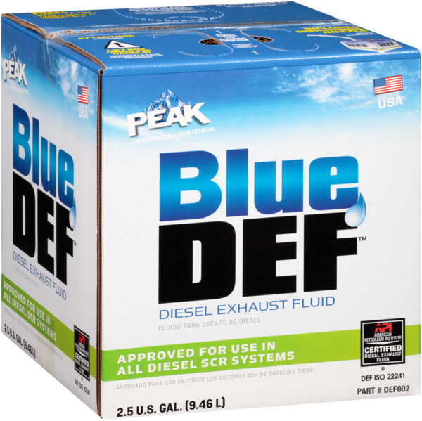 Peak Blue DEF Diesel Emissions Fluid, 2.5 Gallon
