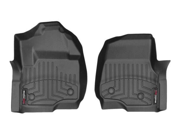 WeatherTech Molded-Fit Floor Liner, 2-Piece, Black
