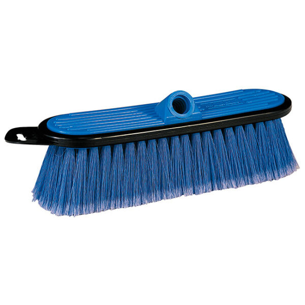 Mr. LongArm 10 Inch Wash Brush, Polystyrene, Blue