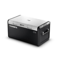 Dometic CFX Portable Refrigerator, 3.5 Cubic Feet, Single Door, Black/Silver