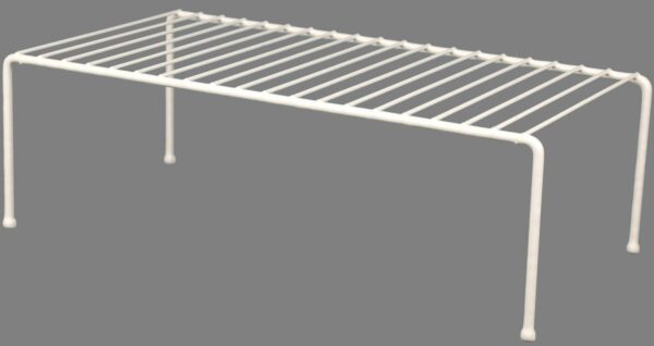 AP Products RV Helper Shelf, Wire Grid, 16.5 x 8.6 Inch, White