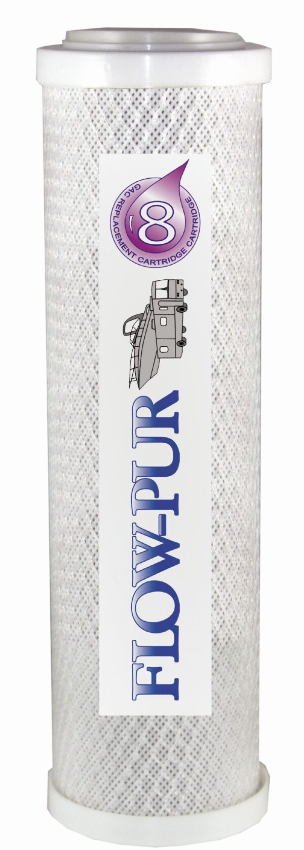 FlowPur 5 Micron Carbon Block Filter Cartridge
